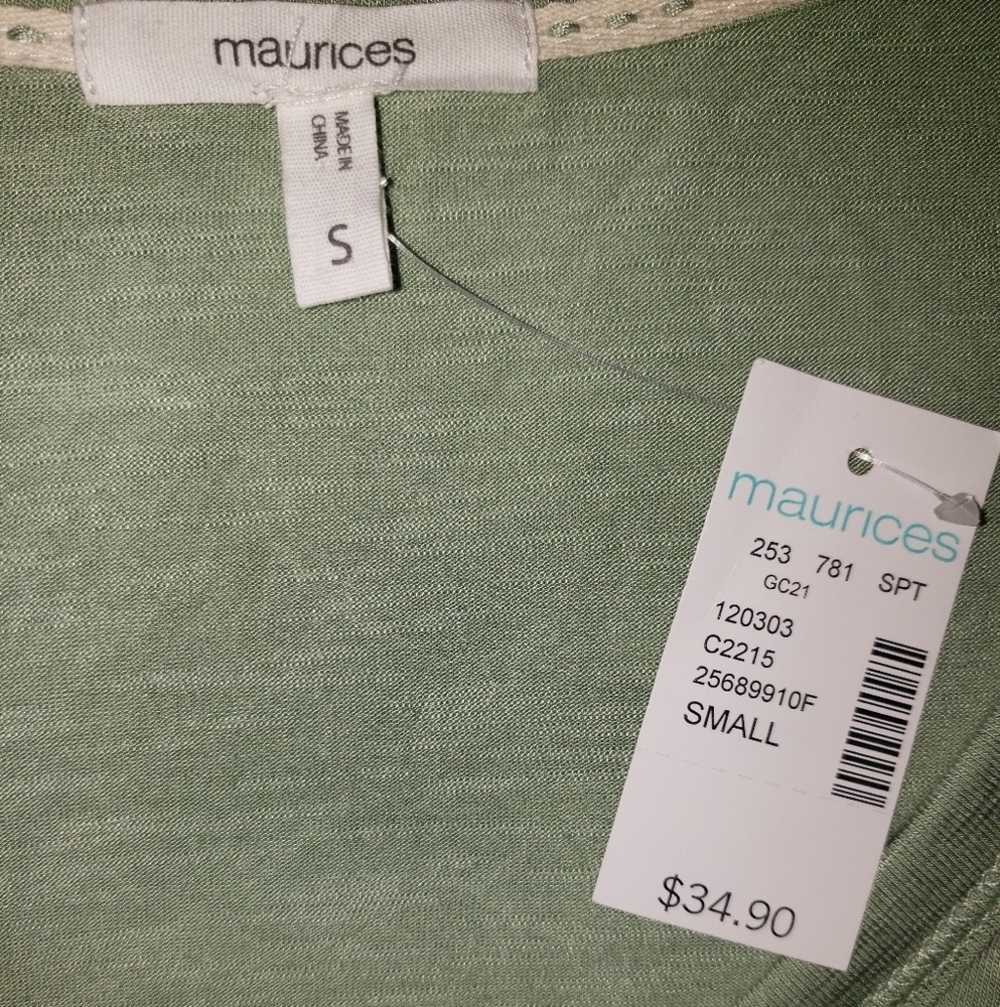 NWT Maurices Long Sleeve - S - Picture 4 of 4